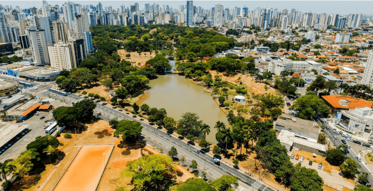 vista aerea de goiania